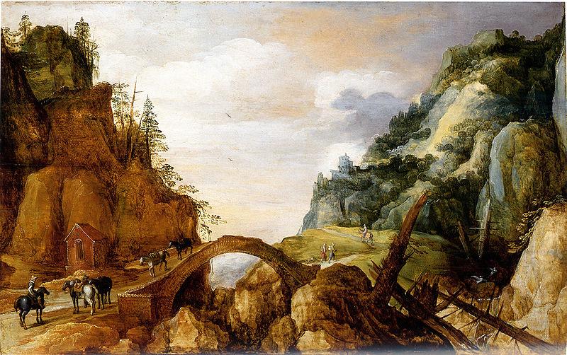 Joos de Momper Mountainous Landscape